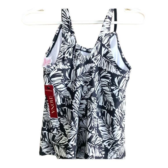 Women Sz Small Merona Racerback Swim Top NWT - Picture 4 of 6